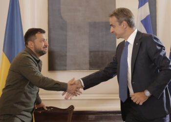 Δήλωση του Κυριάκου Μητσοτάκη μετά την συνάντησή του με τον πρόεδρο της Ουκρανίας Volodymyr Zelenskyy