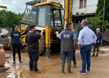 Σε πληγείσες περιοχές ο Χρήστος Σταϊκούρας και ο Νίκος Ταχιάος