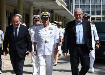 Επίσκεψη του Υπουργού Ναυτιλίας και Νησιωτικής Πολιτικής, κ. Χρήστου Στυλιανίδη, στη Μονάδα Υποβρυχίων Αποστολών και στην Ειδική Ομάδα Επιχειρήσεων Πειραιά