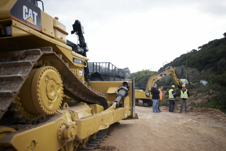 Στιγμιότυπο από το εργοτάξιο του ΒΟΑΚ-ΓΡΑΦΕΙΟ ΤΥΠΟΥ ΠΡΩΘΥΠΟΥΡΓΟΥ/ΔΗΜΗΤΡΗΣ ΠΑΠΑΜΗΤΣΟΣ