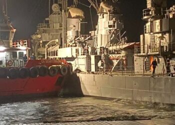 «Χτυπήθηκε» από την φουρτούνα το ιστορικό αντιτορπιλικό «Βέλος»