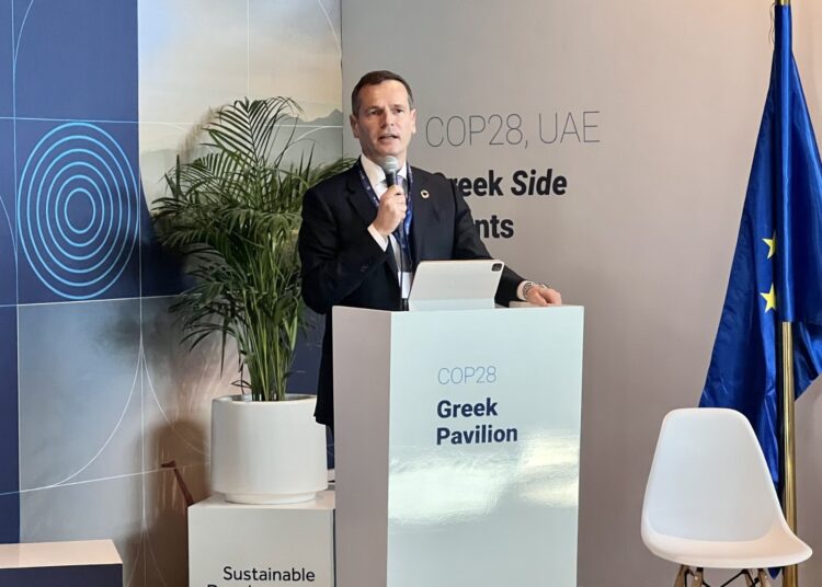 Μάνος Μανουσάκης-COP 28: Μπαίνουμε στη φάση κατασκευής της ηλεκτρικής διασύνδεσης Ελλάδας – Κύπρου – Ισραήλ
