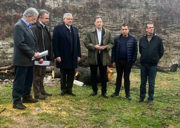 Θ. Σκυλακάκης: Τα αντιδιαβρωτικά έργα στην Πάρνηθα προχωρούν με μεγάλη ταχύτητα και αποτελεσματικότητα