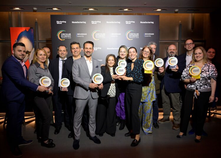 Με 9 βραβεία τιμήθηκε η Alpha Bank στα Circular Economy Awards 2023