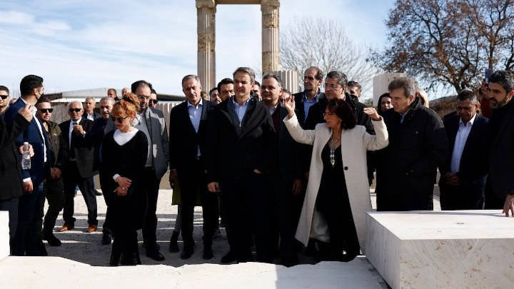 Κυρ. Μητσοτάκης: Γεγονός με παγκόσμια σημασία η αναστήλωση του ανακτόρου του Φιλίππου Β’ στις Αιγές