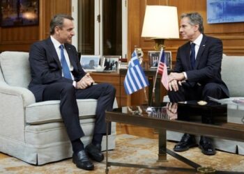 Επίσκεψη Μπλίνκεν και συνάντηση με τον πρωθυπουργό Κυρ. Μητσοτάκη σήμερα στα Χανιά