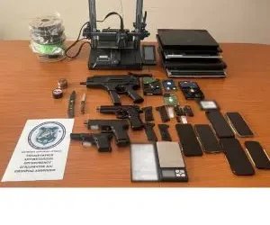 Εξαρθρώθηκε εγκληματική οργάνωση που κατασκεύαζε όπλα με τη χρήση τρισδιάστατου εκτυπωτή (3Dprinter), στην περιοχή της Σάμου