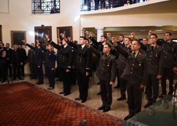 Τελετή ορκωμοσίας των Εφέδρων Εν Ενεργεία Αξιωματικών Ολυμπιονικών