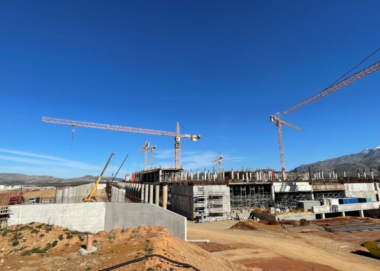 ΤΕΡΝΑ: Πάνω από 30% η πρόοδος κατασκευής του νέου Διεθνούς Αερολιμένα Ηρακλείου Κρήτης