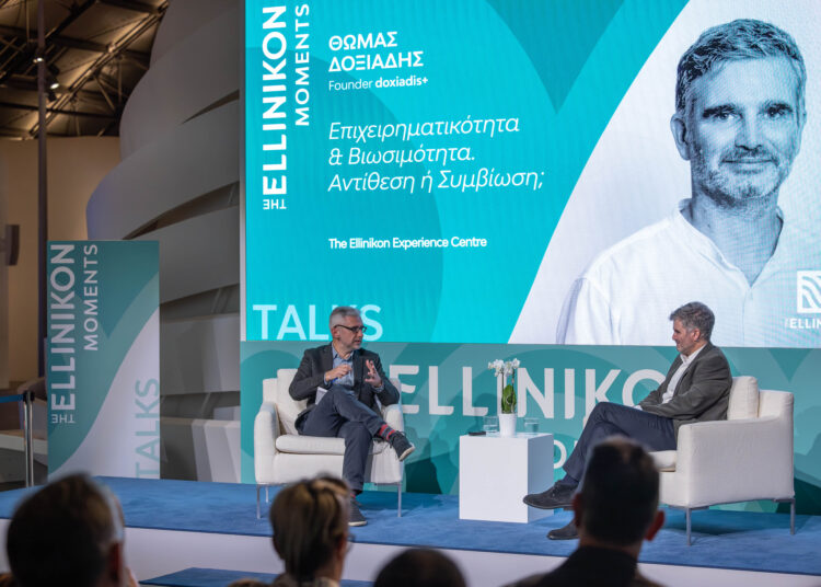 Με μεγάλη επιτυχία πραγματοποιήθηκε στο The Ellinikon Experience Centre η ομιλία του Αρχιτέκτονα – Αρχιτέκτονα Τοπίου Θωμά Δοξιάδη