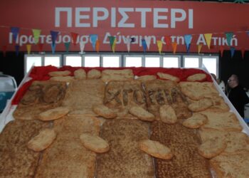 Λαγάνα τεσσάρων μέτρων στο Περιστέρι