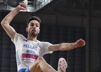 Ξανά «χρυσός» ο Μίλτος Τεντόγλου στο μήκος