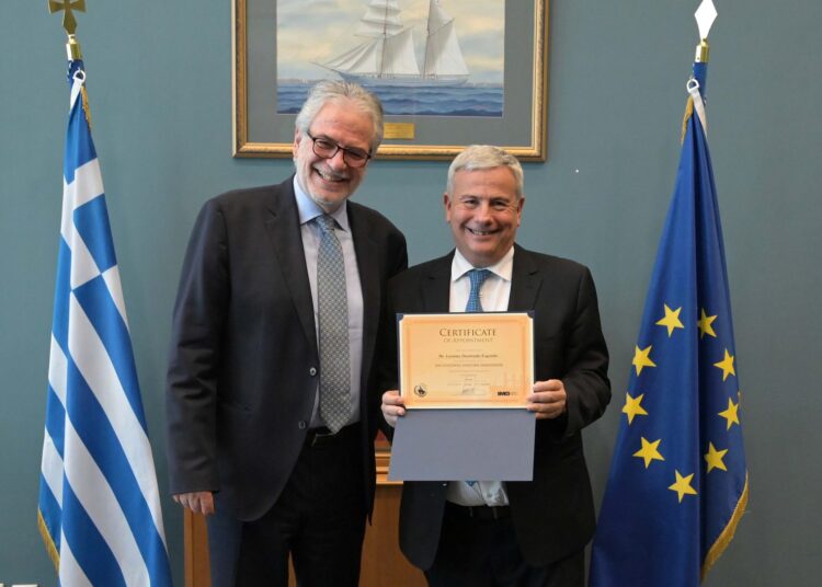 Ανανέωση Θητείας του κ. Λεωνίδα Δημητριάδη – Ευγενίδη, ως «Ναυτιλιακού Πρεσβευτή»  Ελλάδος στο Θεσμό “IMO Goodwill Maritime Ambassador”