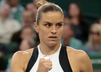 Η Μαρία Σάκκαρη στον τελικό του Indian Wells