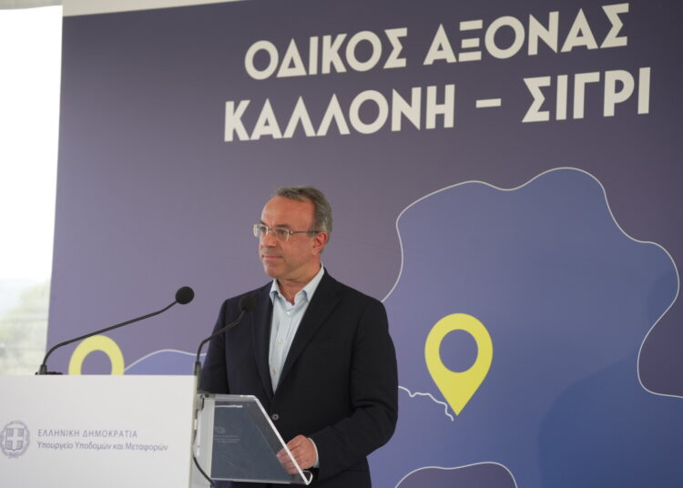 Χρήστος Σταϊκούρας: «Σημαντικά έργα υποδομών αναβαθμίζουν τη Λέσβο»
