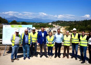 Χρ.Αλεξοπούλου – Ν.Ταχιάος: Στο 80% η πρόοδος εργασιών στον αυτοκινητόδρομο Πάτρα -Πύργος μέχρι το τέλος του 2024