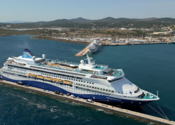 Το Celestyal Discovery πραγματοποιεί το παρθενικό του ταξίδι, υπό  τη νέα εταιρική ταυτότητα