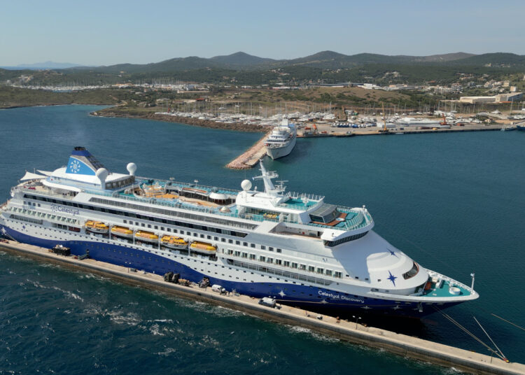 Το Celestyal Discovery πραγματοποιεί το παρθενικό του ταξίδι, υπό  τη νέα εταιρική ταυτότητα