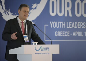 Θ. Σκυλακάκης στο Our Ocean Youth Leadership Summit: Το σλόγκαν για εσάς δεν είναι «save the planet», είναι σώστε την ανθρωπότητα