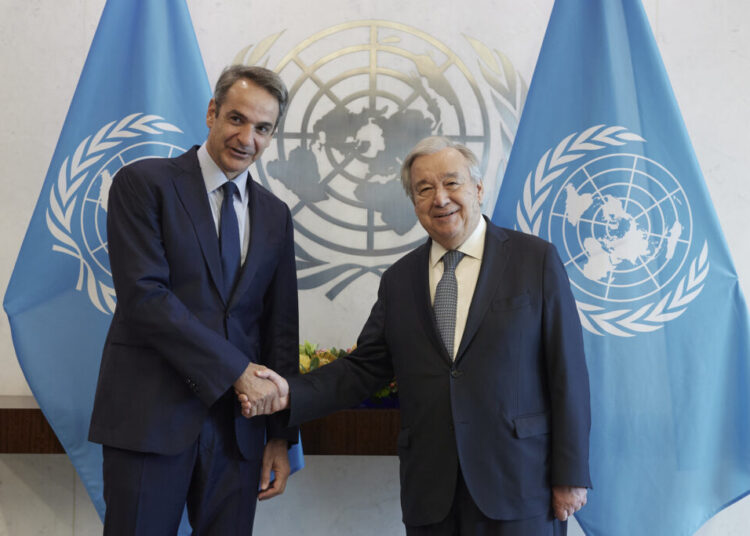 Νέα Υόρκη/Μητσοτάκης σε Γκουτέρες: Να αξιοποιηθεί κάθε δυνατότητα για λύση του Κυπριακού