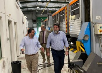 O Βασίλης Οικονόμου  στη Γραμμή 3 του Μετρό (Δημοτικό Θέατρο – Αεροδρόμιο) και στο Αμαξοστάσιο Σεπολίων