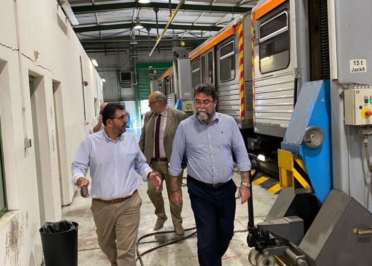 O Βασίλης Οικονόμου  στη Γραμμή 3 του Μετρό (Δημοτικό Θέατρο – Αεροδρόμιο) και στο Αμαξοστάσιο Σεπολίων