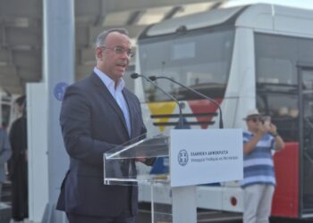 Σταϊκούρας: Ο νέος σταθμός φόρτισης ηλεκτρικών λεωφορείων αποτελεί μια νευραλγική υποδομή για τον ΟΑΣΘ