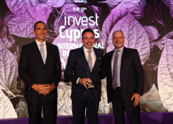 Βράβευση του Χριστόφορου Παπαχριστοφόρου και της Mediterranean Hospitality Venture PLC στα 12th Invest Cyprus International Investment Awards