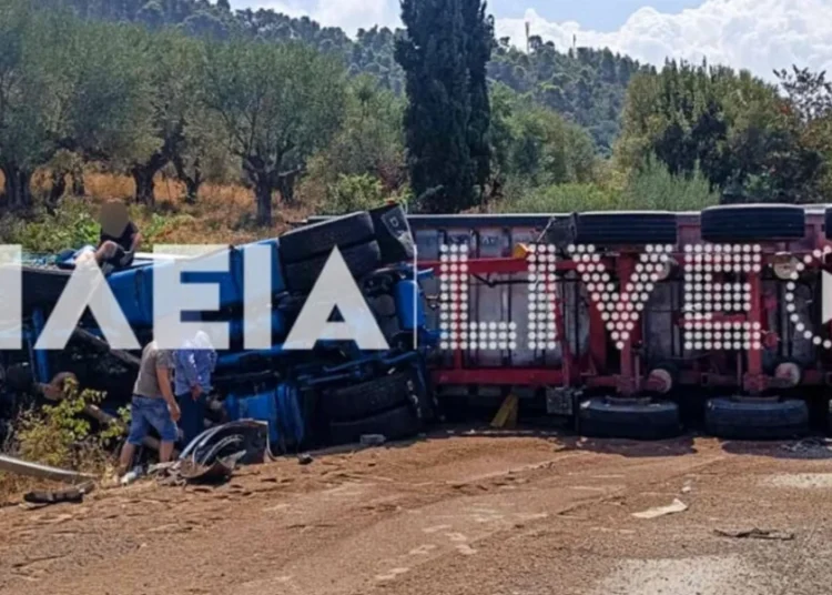 Ελαία Μεσσηνίας/Τραγωδία στην άσφαλτο: Τέσσερις νεκροί ανάμεσά τους και παιδιά μετά από σύγκρουση νταλίκας με τρία ΙΧ