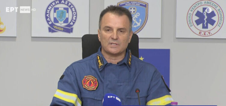 Φωτιά τώρα στην Κορινθία /Βαθρακογιάννης: Πάρα πολύ δύσκολη πυρκαγιά, δεν έχει ελεγχθεί