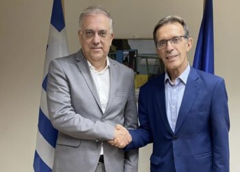 Τάκης Θεοδωρικάκος: Συναντήσεις του Υπουργού Ανάπτυξης με τον πρόεδρο της ΔΕΘ και την πρόεδρο του Συνδέσμου Βιομηχανιών Ελλάδος