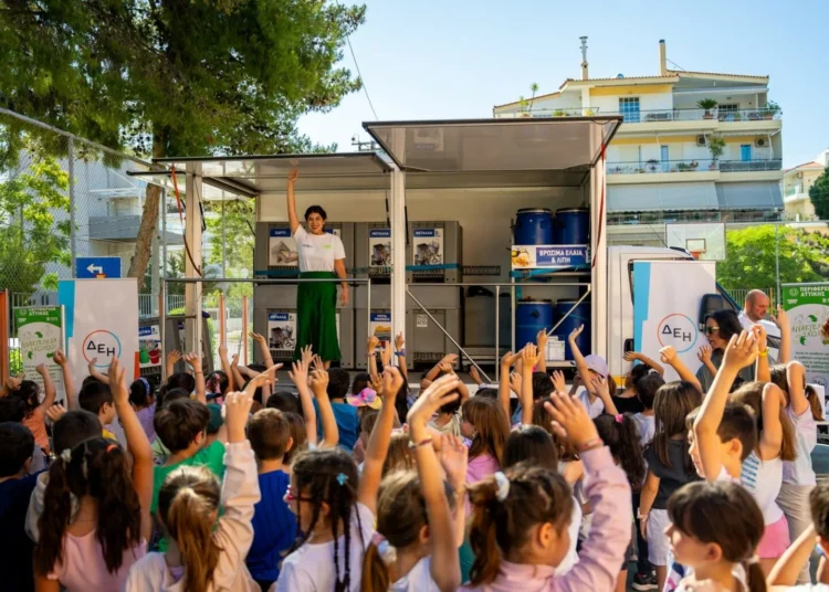 Η ΔΕΗ συμμετέχει για 2η χρονιά στο εκπαιδευτικό πρόγραμμα ανακύκλωσης «THE GREEN CITY»: 50.000 μαθητές για την ανακύκλωση στα σχολεία