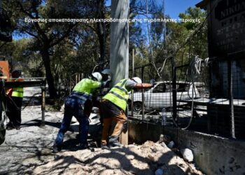 ΔΕΔΔΗΕ: Μέχρι το τέλος της ημέρας θα επανηλεκτροδοτηθούν οι πληγείσες περιοχές