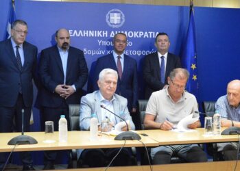 Υπογραφή σύμβασης για την κατασκευή αγωγού μεταφοράς νερού στον Αλμυρό Μαγνησίας