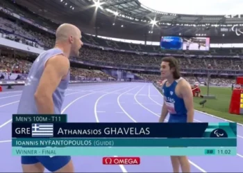 Παραολυμπιακοί Αγώνες: Δεύτερο χρυσό μετάλλιο για την Ελλάδα με τον Νάσο Γκαβέλα στα 100 μ.