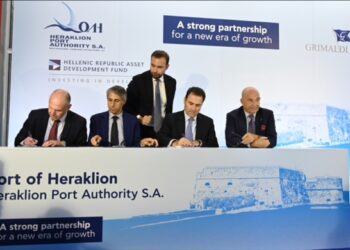 ΤΑΙΠΕΔ: Έπεσαν οι υπογραφές- Σε Grimaldi-Μινωικές το λιμάνι Ηρακλείου έναντι 80 εκατ. ευρώ