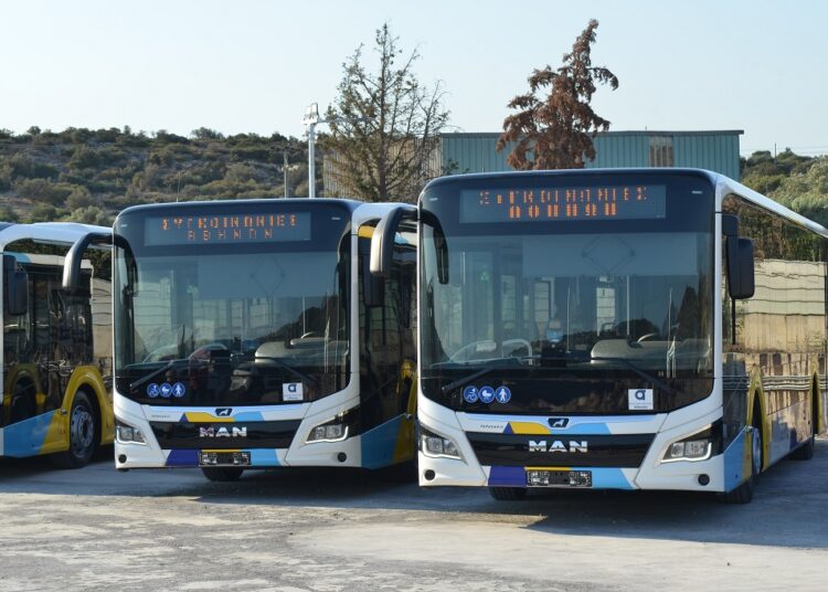ΟΑΣΑ/Σταϊκούρας: 35 νέα λεωφορεία εντάχθηκαν σήμερα στα δρομολόγια της Αττικής