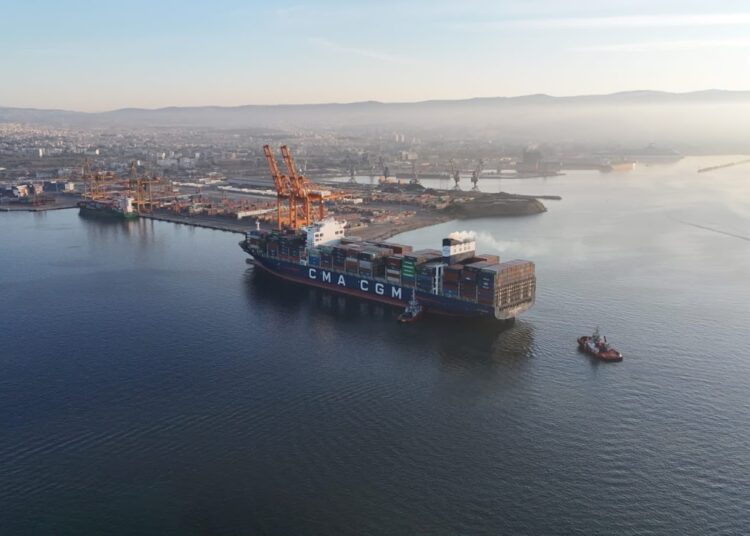 CMA CGM Jean Gabriel – Νέο ρεκόρ στην ιστορία του Λιμένα Θεσσαλονίκης