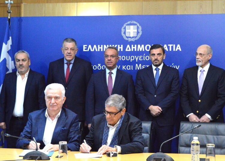 Υπογραφή σύμβασης του έργου υπογειοποίησης των δικτύων φυσικής ροής του ΤΟΕΒ Γαστούνης