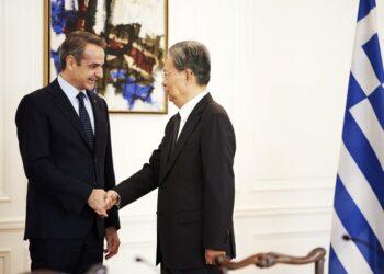 Στο Μαξίμου ο πρόεδρος του Εθνικού Λαϊκού Κογκρέσου της Κίνας, Τζάο Λέτζι