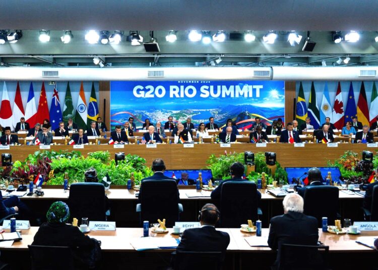 G20: Σε αδιέξοδο η Σύνοδος Κορυφής στο Ρίο ντε Ζανέιρο