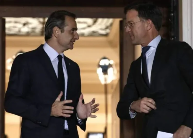Μητσοτάκης/Ρούτε: Συνάντηση σήμερα Τρίτη στις 12:00 στο Μέγαρο Μαξίμου