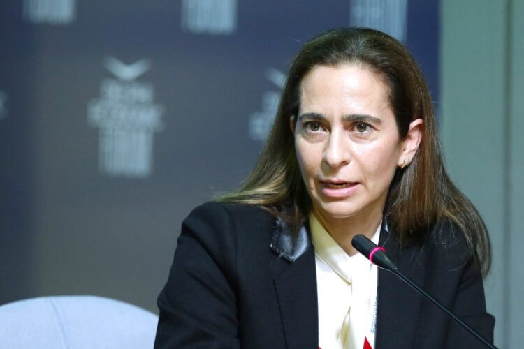 Η Σεμίραμις Παληού, εφοπλιστής, CEO Diana Shipping, ΑΠΕ-ΜΠΕ/ΒΑΪΟΣ ΧΑΣΙΑΛΗΣ
