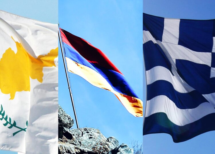 Ελλάδα, Κύπρος και Αρμενία ενισχύουν την στρατιωτική τους συνεργασία το 2025
