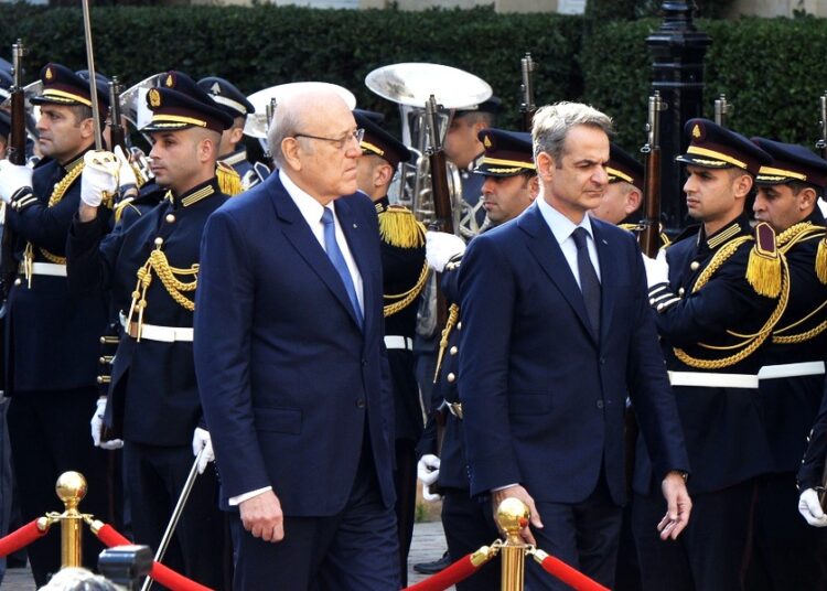 Μητσοτάκης από Λίβανο: Μήνυμα σταθερότητας και δέσμευση για στήριξη των μειονοτήτων