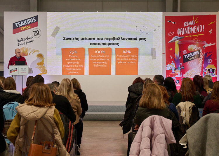 Περίπου 80.000 τόνους φάγαμε σε πατατάκια και πληρώσαμε 200 εκατ. ευρώ για να τα απολαύσουμε- Η  καινοτομία της «Τσακίρης» στην συσκευασία