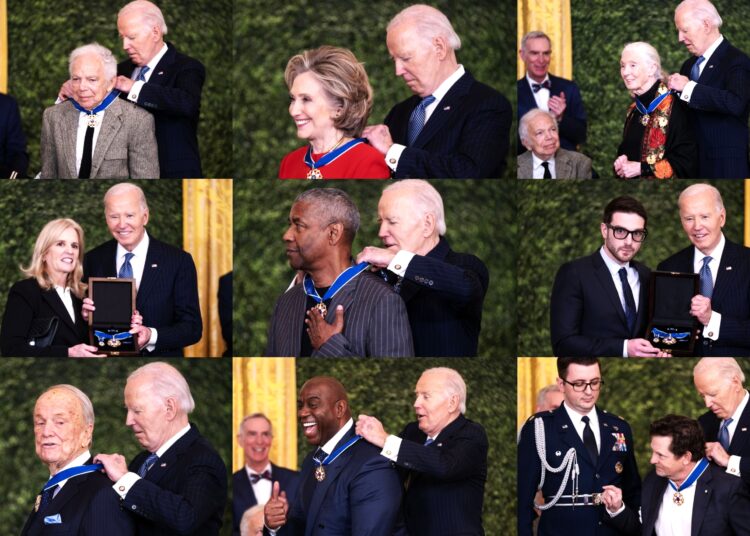 Μετάλλια Ελευθερίας 2025: Οι νέοι τιμηθέντες από τον Σόρος ως τη Χίλαρι Κλίντον