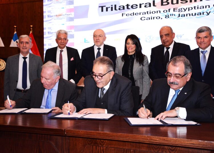 Ελλάδα, Αίγυπτος, Κύπρος: Μνημόνιο συνεργασίας για ισχυρότερες επιχειρηματικές σχέσεις