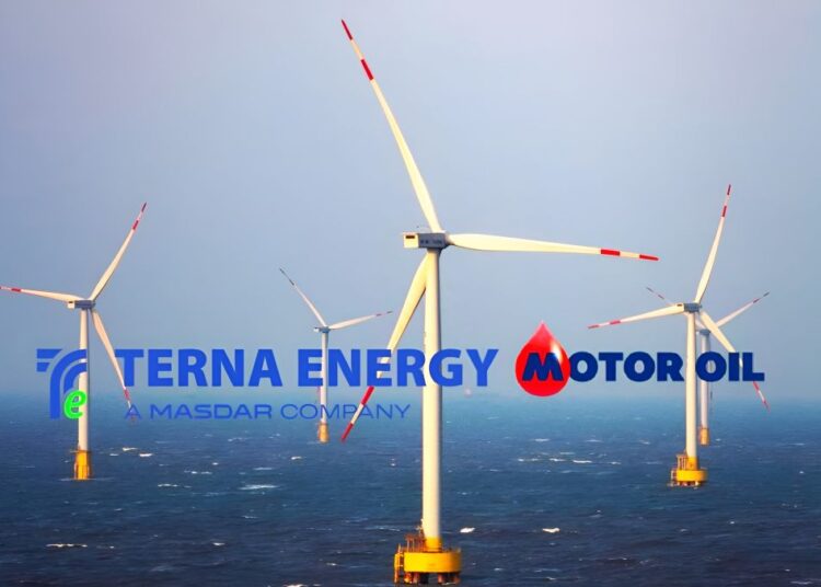 Motor Oil και ΤΕΡΝΑ ΕΝΕΡΓΕΙΑΚΗ εγκαινιάζουν το πρώτο υπεράκτιο αιολικό στην Ελλάδα