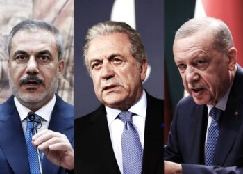 Συνάντηση Αβραμόπουλου-Φιντάν-Ερντογάν στην Άγκυρα με φόντο τα ελληνοτουρκικά